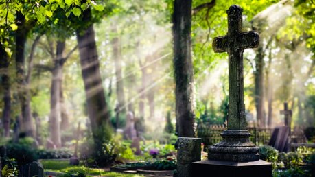 Gräber auf einem Friedhof / © locrifa (shutterstock)