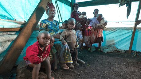 Kongolesische Flüchtlinge / © Christoph Pueschner (epd)