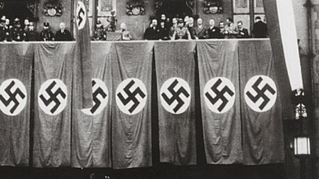 Chortreffen auf dem Frankfurter Römerberg 1933 (KNA)
