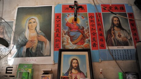 Heiligenverehrung in China / © Katharina Ebel (KNA)
