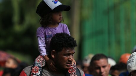 Honduranische Flüchtlinge / © Morena Perez Joachin (dpa)