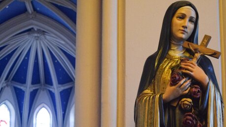 Statue der Heiligen Therese von Lisieux / © Elizabeth Bachmann/CNS photo (KNA)