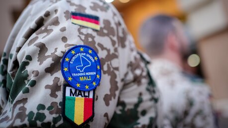 Bundeswehrsoldat in Mali / © Kay Nietfeld (dpa)