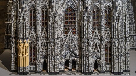 Der Kölner Dom aus Legosteinen / © LWL/Noltenhans (LWL)