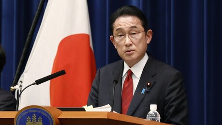 Fumio Kishida, Premierminister von Japan / © Rodrigo Reyes Marin (dpa)