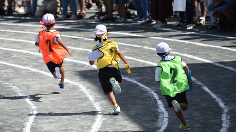 Grundschüler laufen bei einem Sportfest / © tamu1500 (shutterstock)