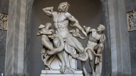 Laokoon-Skulptur im Belvederehof der Vatikanischen Museen / © Jelena Stankoviv (shutterstock)