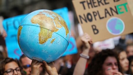 Jugendliche demonstrieren für Klimaschutz / © MikeDotta (shutterstock)