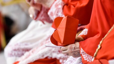 Kardinal mit Birett / © Cristian Gennari (KNA)