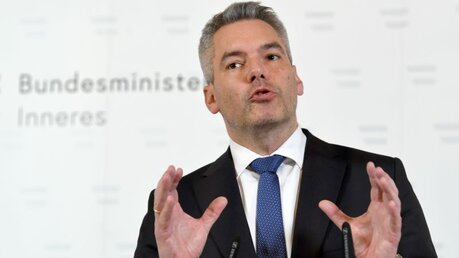 Karl Nehammer (ÖVP), Innenminister von Österreich / © Roland Schlager (shutterstock)