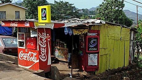 Kiosk in Westafrika (KNA)