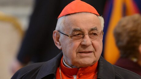  Kardinal Miloslav Vlk ist verstorben / © Harald Oppitz (KNA)