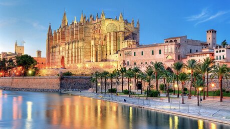 La Seu: Die beleuchtete Kathedrale von Palma de Mallorca / © osmera.com (shutterstock)