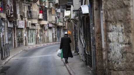 Leere Straßen in Jerusalem / © Ilia Yefimovich (dpa)