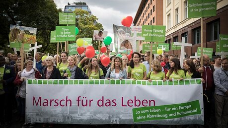 "Marsch für das Leben" in Berlin / © Gordon Welters (KNA)