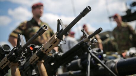 Deutschland berät über eine mögliche Waffenlieferung in den Irak (dpa)