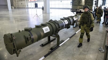 Nach Aufkündigung des INF-Vertrags: Russland präsentiert neue Mittelstreckenraketen / © Pavel Golovkin (dpa)