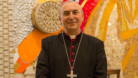 Erzbischof Mario Zenari / © Andrea Krogmann (KNA)