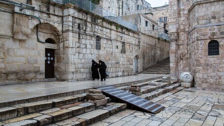 Ordensfrauen in Jerusalem / © Andrea Krogmann (KNA)