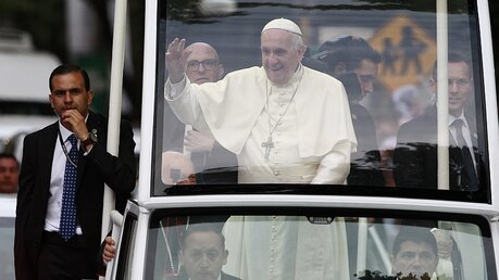 Papst Franziskus in Santiago de Chile / © Rodrigo Saenz (dpa)