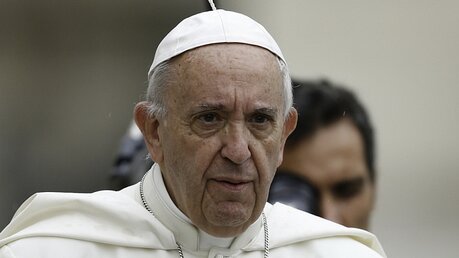 Papst Franziskus  / © Paul Haring (KNA)