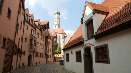 Sankt Ulrich und Afra in Augsburg (KNA)