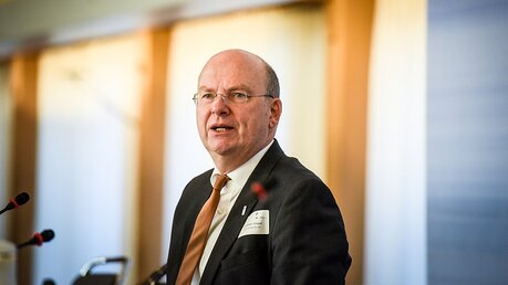 Stefan Vesper, Generalsekretär a.D. des Zentralkomitees der deutschen Katholiken (ZdK) / © Julia Steinbrecht (KNA)