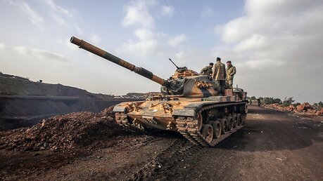 Türkische Offensive in Nordsyrien / © XinHua (dpa)