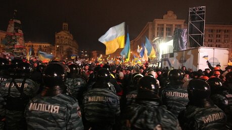 Ukraine: Proteste dauern an (dpa)