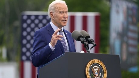 US-Präsident Biden / © Evan Vucci/AP (dpa)