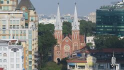 Geistlicher Mittelpunkt von Ho-Chi-Minh-Stadt: Die Kathedrale der katholischen Kirche / © Kopp (DBK)