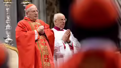 Kardinalsdekan Angelo Sodano hielt die Predigt (epd)