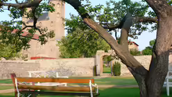 Im Garten von Kloster Dr&uuml;beck, ein Garten der &Auml;btissinen / &copy; Stefan Quilitz