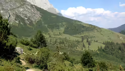 Blick zur&uuml;ck &uuml;ber die Almen / &copy; Stefan Quilitz