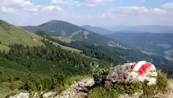 rot-wei&szlig;: hier geht's lang in &Ouml;sterreich / &copy; Stefan Quilitz