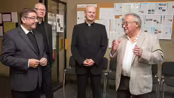 Der Vorsitzende der J&uuml;dischen Kultus-Gemeinde, Jewgenij Budnizkij / &copy; Pohl (Bistum Essen)