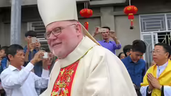 Kardinal Marx im Bergdorf Tam Dao / © Kopp (DBK)