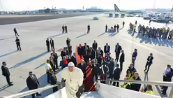 Flug von Rom nach Sarajevo (KNA)