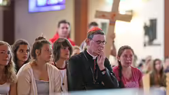 Katechese mit Kardinal Rainer Maria Woelki, Erzbischof von Köln / © Markus Nowak (KNA)