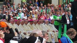 Fronleichnams-Messfeier auf dem Katholikentag (DR)