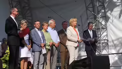 NRW-Ministerpr&auml;sidentin Hannelore Kraft bei der Feier  / &copy; Verena Tr&ouml;ster  (DR)