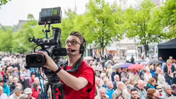 2017: Das Domradio wird zum Multimediasender DOMRADIO.DE. / &copy; DOMRADIO.DE (DR)