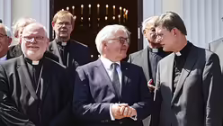 Marx Steinmeier Woelki / &copy; Werner Schuering (KNA)