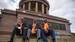 Auftakt des Kirchentags (dpa)