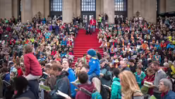 Auftakt des Kirchentags (dpa)