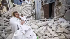 Erdbebenopfer in Amatrice / &copy; Percossi (dpa)