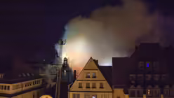 Kirchenbrand in N&uuml;rnberg (dpa)