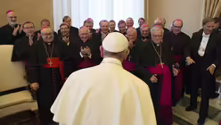 Deutsche Bischöfe beim Papst / © Osservatore Romano (KNA)