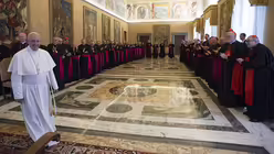 Deutsche Bischöfe beim Papst / © Osservatore Romano (KNA)