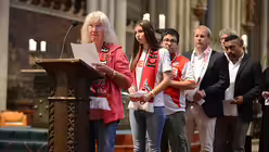 Alle F&uuml;rbitten drehen sich um das Thema Toleranz, Fairness und Gewaltlosigkeit beim Fu&szlig;ballspiel. / &copy; Beatrice Tomasetti (DR)